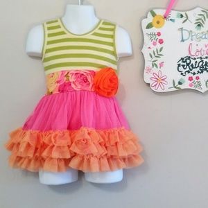 Giggle Moon Morning Glory Tutu Dress